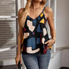 Stylish And Elegant Sleeveless Camisole With A Printed Design by My Store