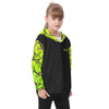 HI-VIS KIDS CAMO HEAVY ZIP FLEECE HOODIE by Luckless Outfitters
