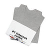 #1 Internet Junkie Tee | list lover shirt, top ten graphic merch by Tristan’s Treehouse