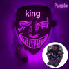 Cold Light Halloween Mask Led Luminous by My Store