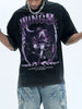 Men's Graphic Short Sleeve Oversized T-Shirt by Simply Love