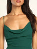 Slit Cowl Neck Maxi Dress by Wild and Free Boutique