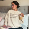 Drink Coffee Read Books Be Happy by Ivy + Cloth