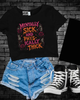 Mentally sick Cropped Tee by Madness & Mayhem LLC