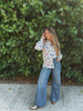 Eyes Without a Face Butterfly Button Up Blouse by Lil Bee's Bohemian