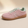 Round Toe Lace-Up Sneakers – Casual Flat Mesh Shoes by FitiqueFit