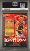 Graded 2023 NBA Hoops Victor Wembanyama #20 Ignition Rookie RC Basketball Card PSA 10 Gem Mint