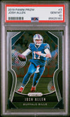 Graded 2019 Panini Prizm Josh Allen #3 Football Card PSA 10 Gem Mint