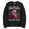 Baby Billy '8-Ball And 2 Million' Ugly Christmas Sweatshirt – Funny Uncle Baby Billy Quote Jumper, The Righteous Gemstones Holiday Gift by Dog Mom Hat
