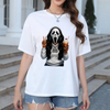 Adult Halloween Shirt Transfers Bundle – DIY Heat Transfer Designs, Spooky Graphic Iron-Ons for T-Shirts by Dog Mom Hat