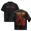 Treaty Oak Revival T-Shirt – Retro Rock Band Shirt, Vintage Music Graphic Tee, Unisex Cotton by Dog Mom Hat