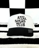 Black anti social moms club embroidered Hat by Madness & Mayhem LLC
