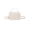Dazzling Bags For Women Chain Crossbody Bags In Pu Leather Female Fashionable Shoulder Bag Ladies Handbags Simple Messenger Bag Casual Indentation Western Style Portable Women by Stevvex