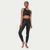 Metallic Cheetah Active  Sports Bra