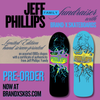 Jeff Phillips BREAKOUT Original Shape “Rider” Deck 10.2”x30.2” (PRE-ORDER, JULY 2026) by Brand-X Skateboards