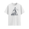Banana Republic Retro Logo T-Shirt - Classic Casual Apparel (White ver) by Dog Mom Hat