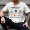 Things I Do In My Spare Time - Aquarium T-Shirt by EnjoyMyDesign LLC