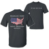 Charlie Kirk "Freedom & True Patriot" T-Shirt - American Statement Tee, Political Fan Apparel