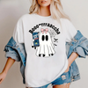 Cute Ghost "Boo" Halloween Shirt - "Drinking Mexican" Spooky Season Tee by Dog Mom Hat
