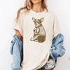 Chihuahua "I Love Mom" Tattoo Shirt by EnjoyMyDesign LLC
