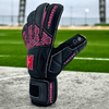 ONEKEEPER VECTOR Junior Black and Pink Kids & Junior Goalkeepers | Removable Finger Saves | Spines Sold Separately