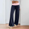Women’s Wide-Leg Patchwork Pants by FitiqueFit