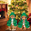 Cat Christmas Outfit Cat Kitten Christmas Clothes Cat Christmas Tree Costume With Star Ornament For Cats Kittens Pets by My Store