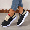 Women’s Non-Slip Round-Toe Casual Sneakers by FitiqueFit