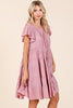 Lace Detail Ruffled Button Down Tiered Dress For Women – Romantic, Fluttering, Delicate, Feminine & Elegant Design by Stevvex