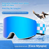 Spherical Ski Goggles Double-layer Anti-fog Ski Goggles