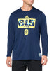 adidas Mens SC Long Sleeve Pre-Game T-Shirt Team Navy Blue/Nashville Soccer Club Small by EasyOptionXY