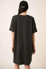 Urban Rib Knit Short Sleeve Tee Dress For Women – Casual, Comfortable, Versatile & Chic For Everyday Outfits by Stevvex
