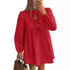 Women's Long Sleeve Mid-length Dress