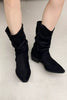 Point Toe Block Heels Boots by FitiqueFit
