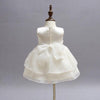 Solid Color Flower Girl Children's Dress