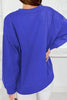 Round Neck Long Sleeve Sweatshirt by Wild and Free Boutique