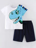 Children's Dinosaur Short Sleeve T-Shirt & Shorts Set by Simply Love