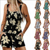 🌺 Floral Print Sleeveless Beach Jumpsuit by FitiqueFit
