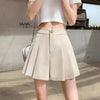 Stretchy High-waisted Pleated Wide-leg Casual Pants That Slim The Figure And Are Versatileperfect As An A-line Hot Pant by My Store