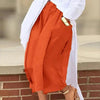 Women's Solid Color Cotton Wide Leg Cropped Pant by FitiqueFit
