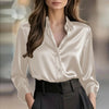 Women’s Spring-Autumn Lapel Button Shirt by FitiqueFit