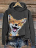 Women’s 3D Digital Print Hoodie – Casual Graphic Sweatshirt by FitiqueFit
