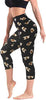 Cropped High-Rise Print Leggings – USA Flag Print Patriotic Workout Pants - 19 Styles by FitiqueFit