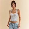 Women’s Polka Dot Underwire Camisole – Party & Date Night Top by FitiqueFit