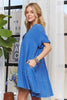 The Tiered Notched Short Sleeve Dress For Women – Versatile, Chic, Elegant, Comfortable, Fashionable Dress for Any Occasion by Stevvex