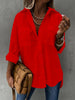Women’s Casual Long Sleeve Shirt with Pocket by FitiqueFit