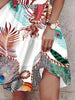 Paisley Print Halter Neck Mini Dress by Wild and Free Boutique