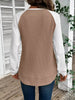 Waffle Knit Raglan Sleeve T-Shirt by Wild and Free Boutique