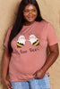 Simply Love Full Size BOO BEES Graphic Cotton T-Shirt by Simply Love