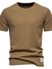 Men's Waffle-Knit Short Sleeve T-Shirt